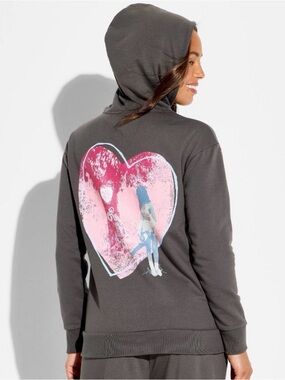 Olivia Rodrigo Pullover Hooded Graphic Sweatshirt Hoodie- Gray NWT